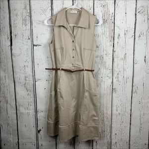 Safari Calvin Klein Dress Size 6